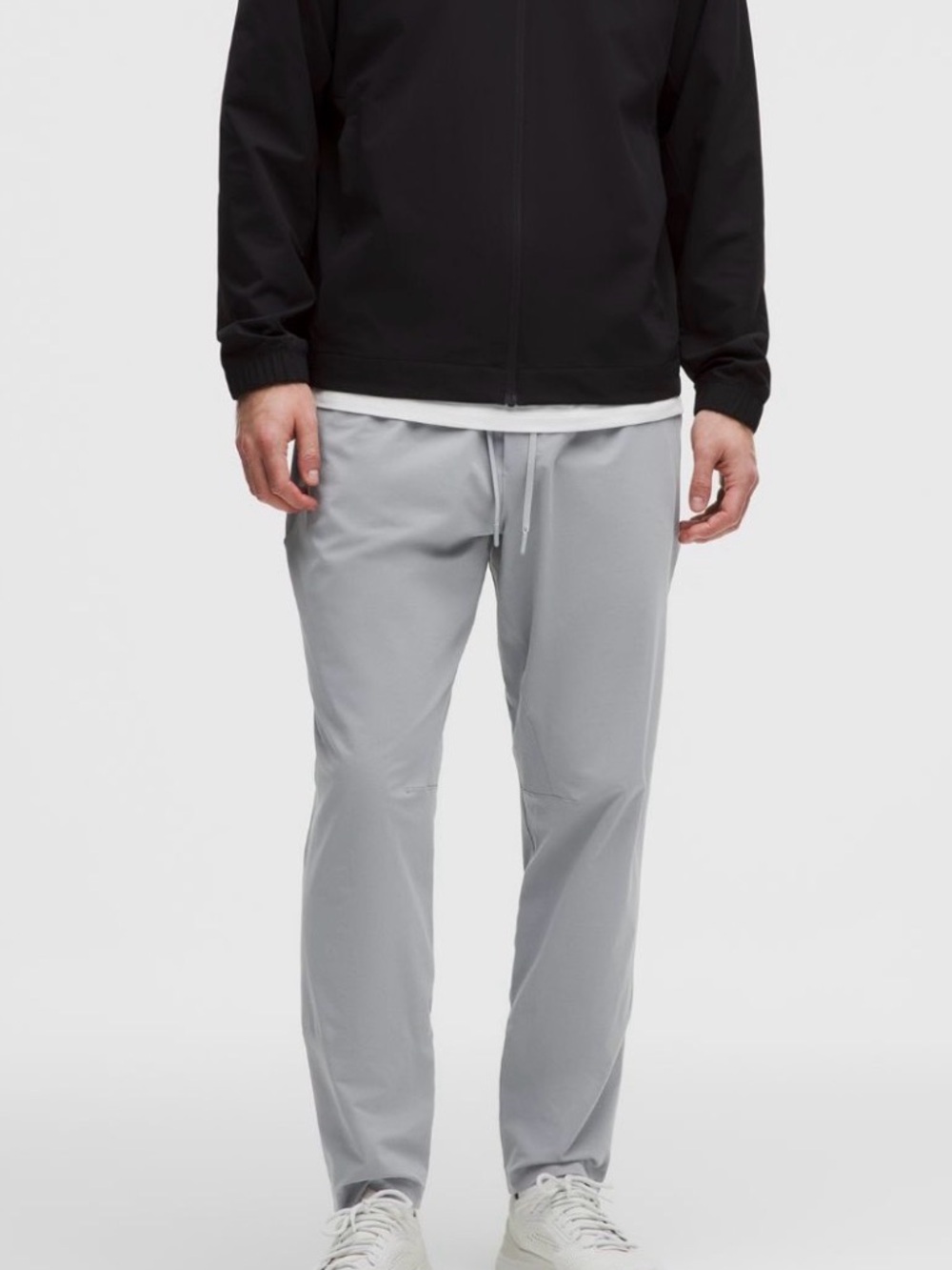 Men's Lightweight Zeroed In Slim-Fit Pant (LM5AZSS), Light Gray Size M N0625